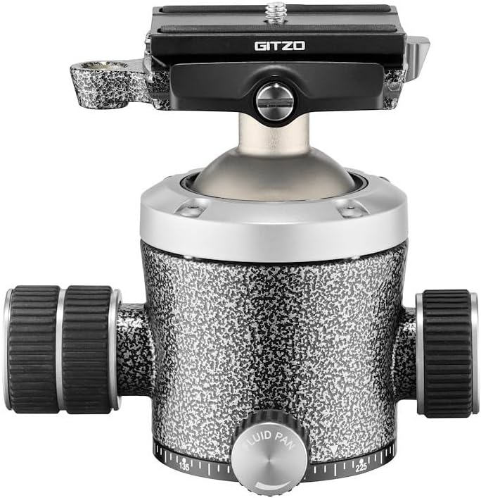 Gitzo Zentrischer Stativ-Kugelkopf der Serie 4, für DSLR- und SLR-Stative, Stativ mit Hebelverriegel