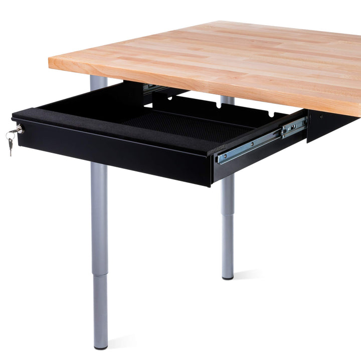 Universal abschliessbar belüftet Laptop Sicherheit Schublade 17-Inch/Black 17-Inch, 17-Inch