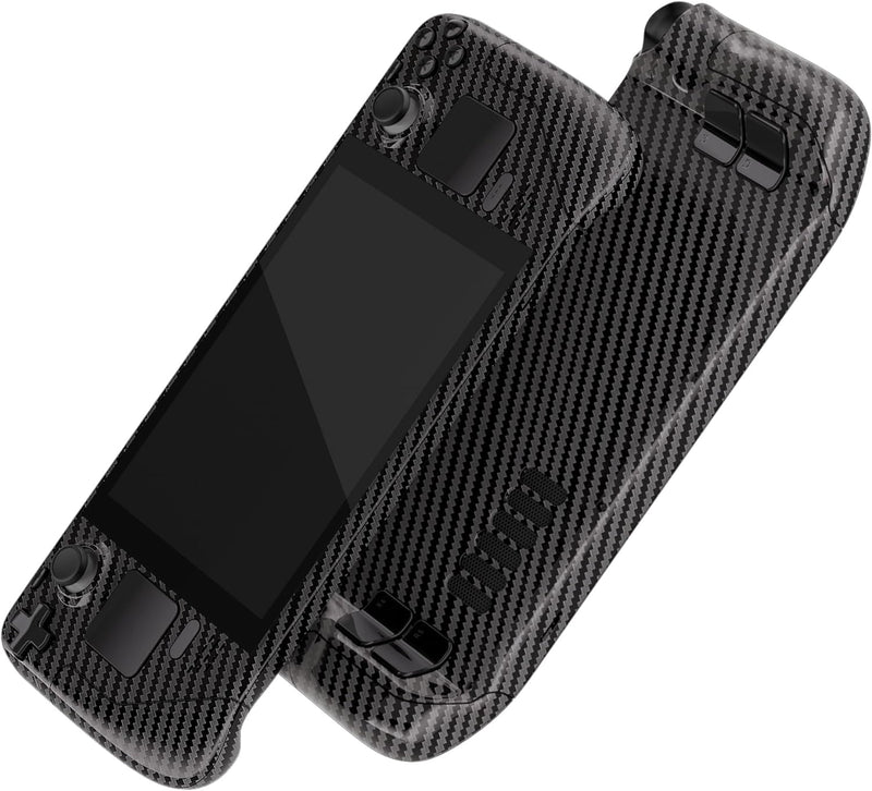 eXtremeRate Ersatz Full Case & Tasten Set für Steam Deck, DIY-Gehäuse Fronthülle/Rückplatte/Trigger