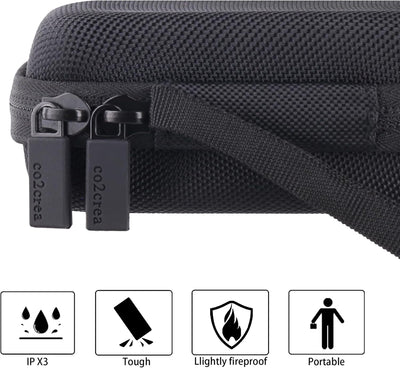 co2CREA Hart Reiseschutzhülle Etui Tasche für HP Sprocket Select Sofortbilddrucker Mobiler Fotodruck