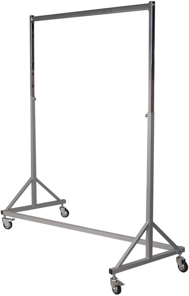 GERSO Profi Schwerlast Kleiderständer höhenverstellbar 125–205 cm | 150 kg Tragkraft | Industrie-Qua