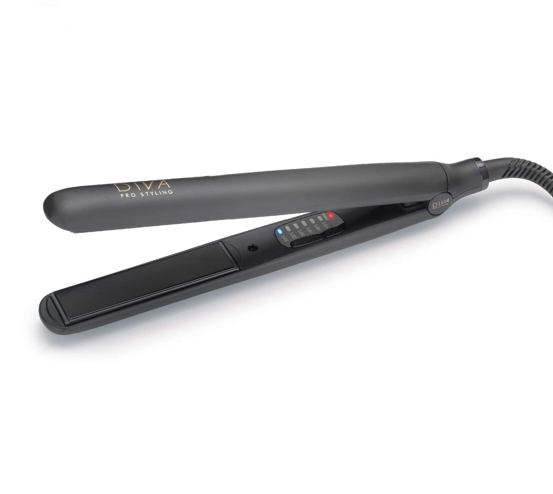 Diva Pro Styling Digital Glätteisen - Keramik-Platten - Automatische Abschaltung - 3m langes Kabel,