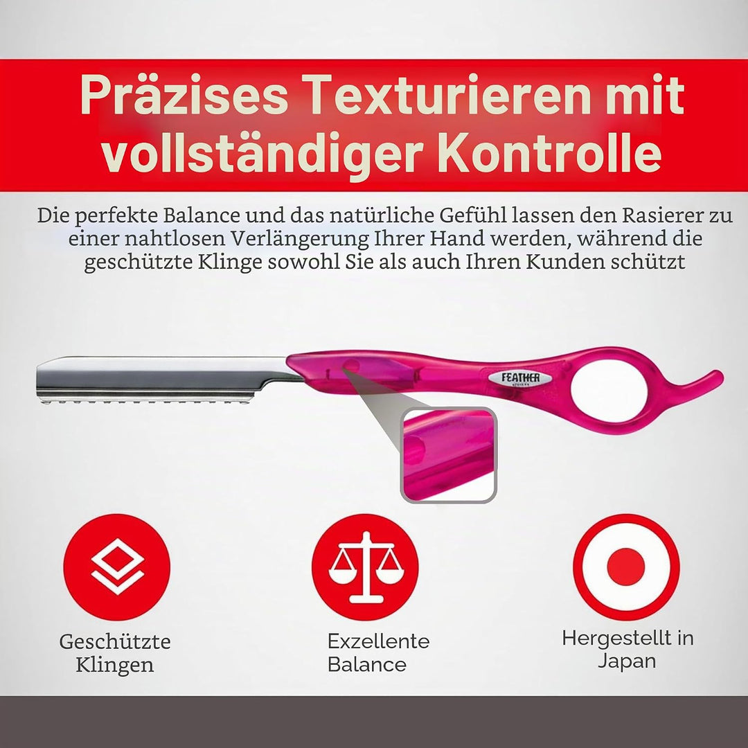 Feather Razor, pink