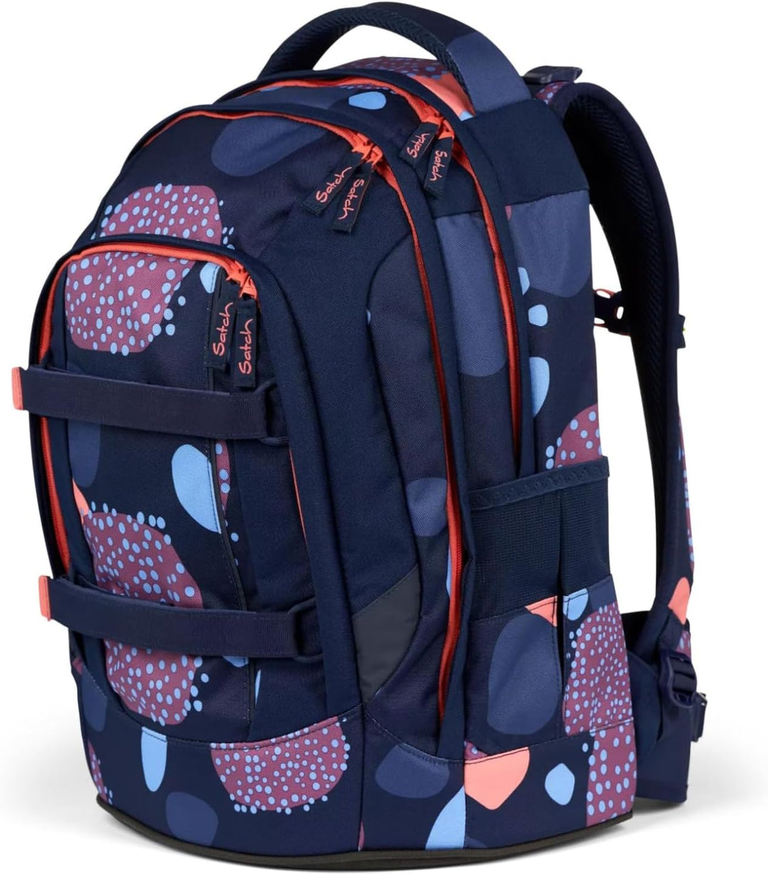 Satch Pack ab 5. Klasse ergonomisch 30L Stauraum standfest Organisationstalent Einheitsgrösse Coral
