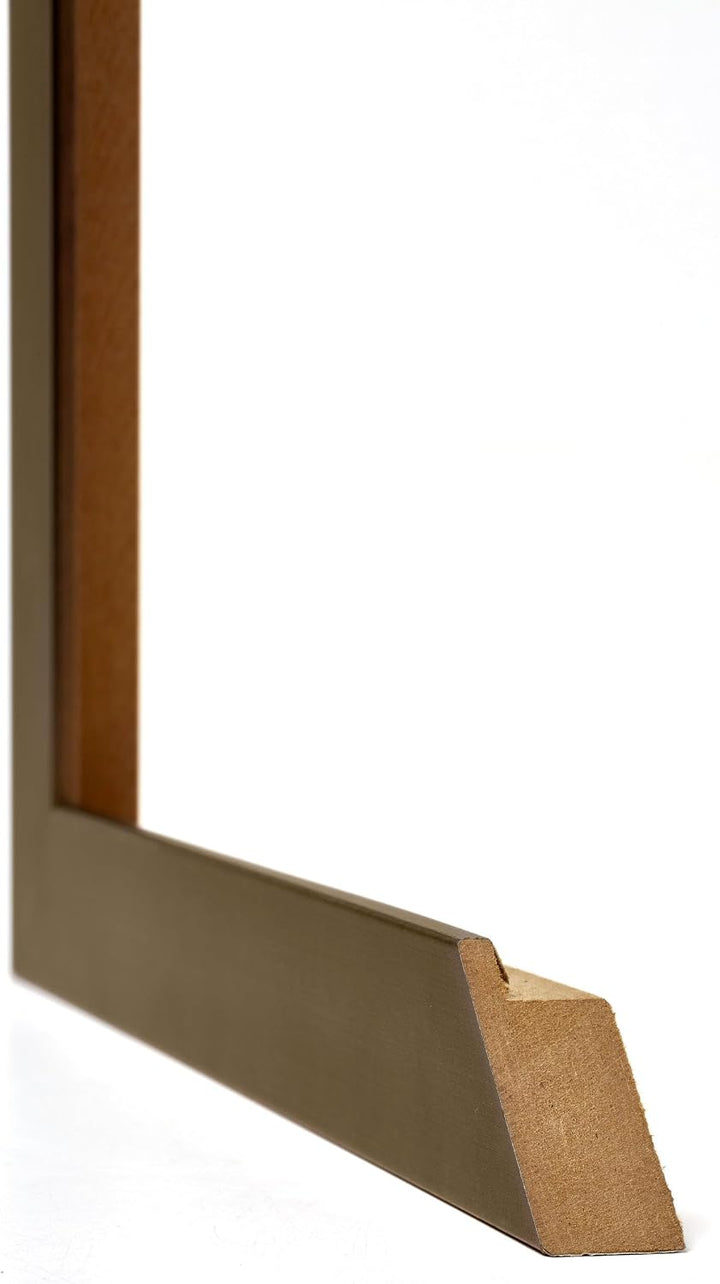 yd. Your Decoration - Bilderrahmen 75x100 cm - Bronze Dekor - Billderrahmen aus MDF mit Acrylglas -