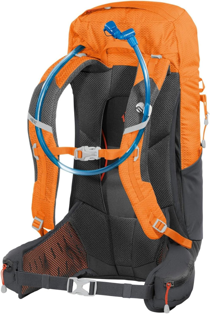 Ferrino Hikemaster 26 Trekkingrucksack 26 Liter ideal für Bergwandern und Fast Hiking Orange, Orange