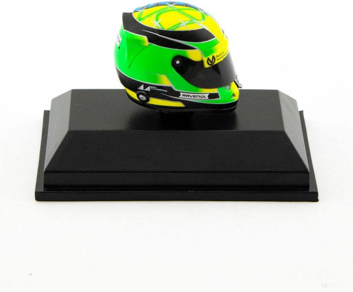 MBA-SPORT Mick Schumacher Miniaturhelm Belgien GP 2017 1:8