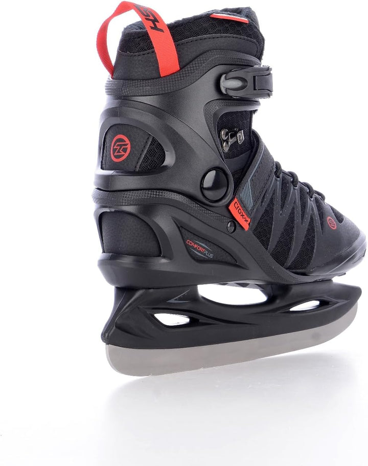 GYMSPHERE Tempish Hockey Skates Crox.XM 13000002162 Rollschuhe, Erwachsene, Uni, Schwarz (Schwarz),