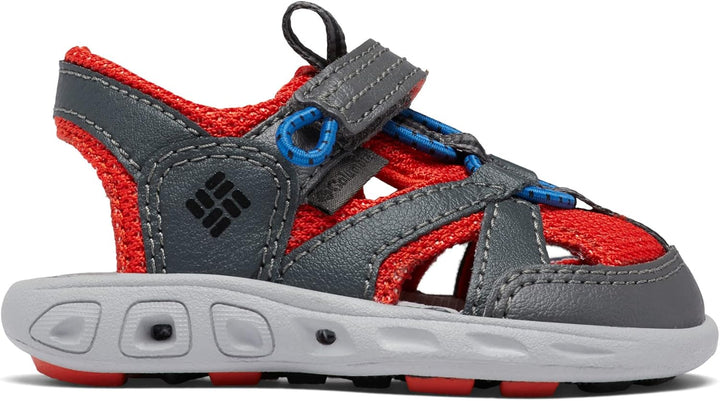 Columbia Jungen Youth Techsun Wave Aqua Schuhe 33 EU Grau Dark Grey X Spicy, 33 EU Grau Dark Grey X
