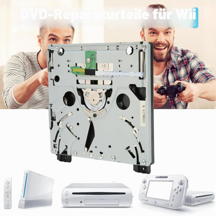 Original DVD-Laufwerk-Ersatz für Wii D2A D2C D2E D2 D2D-Spielkonsole Plug-and-Play-Einheit, für Wii-