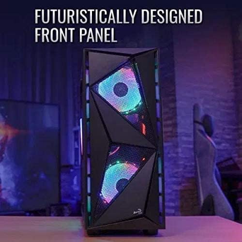 AeroCool Glider Cosmo | ATX PC-Gehäuse mit Glasfenster, ACCM-PV22023.11