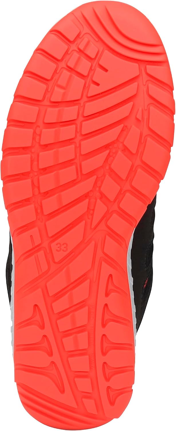 ELTEN Kinderschuhe Outdoor Maddox Kids BOA Black-red Low für Mädchen und Jungen 33 EU Schwarz, 33 EU