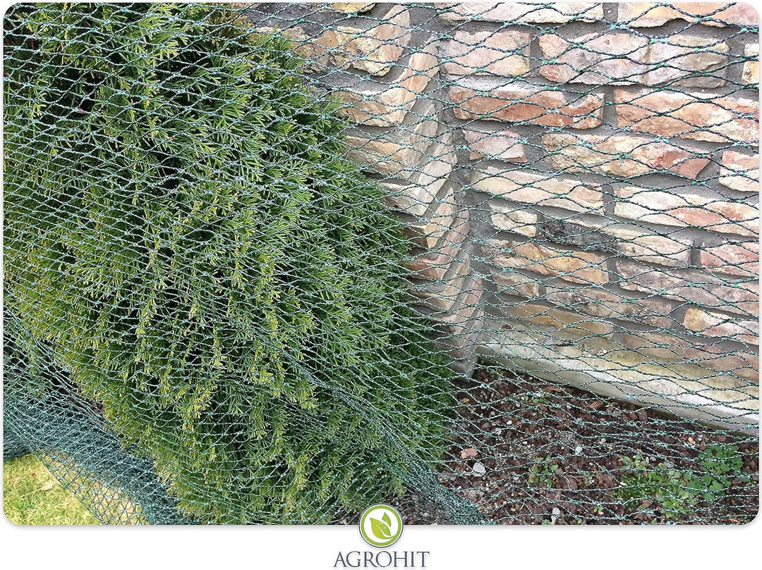 F & R Schutznetz für Teich, Obst & Gemüse, gegen Schmutz, Laub & Vögel, Engmaschiges Vogelschutznetz