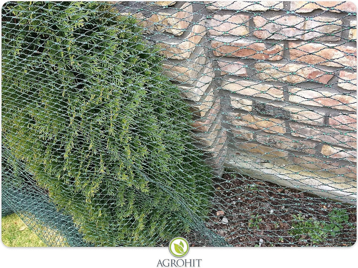 F & R Schutznetz für Teich, Obst & Gemüse, gegen Schmutz, Laub & Vögel, Engmaschiges Vogelschutznetz