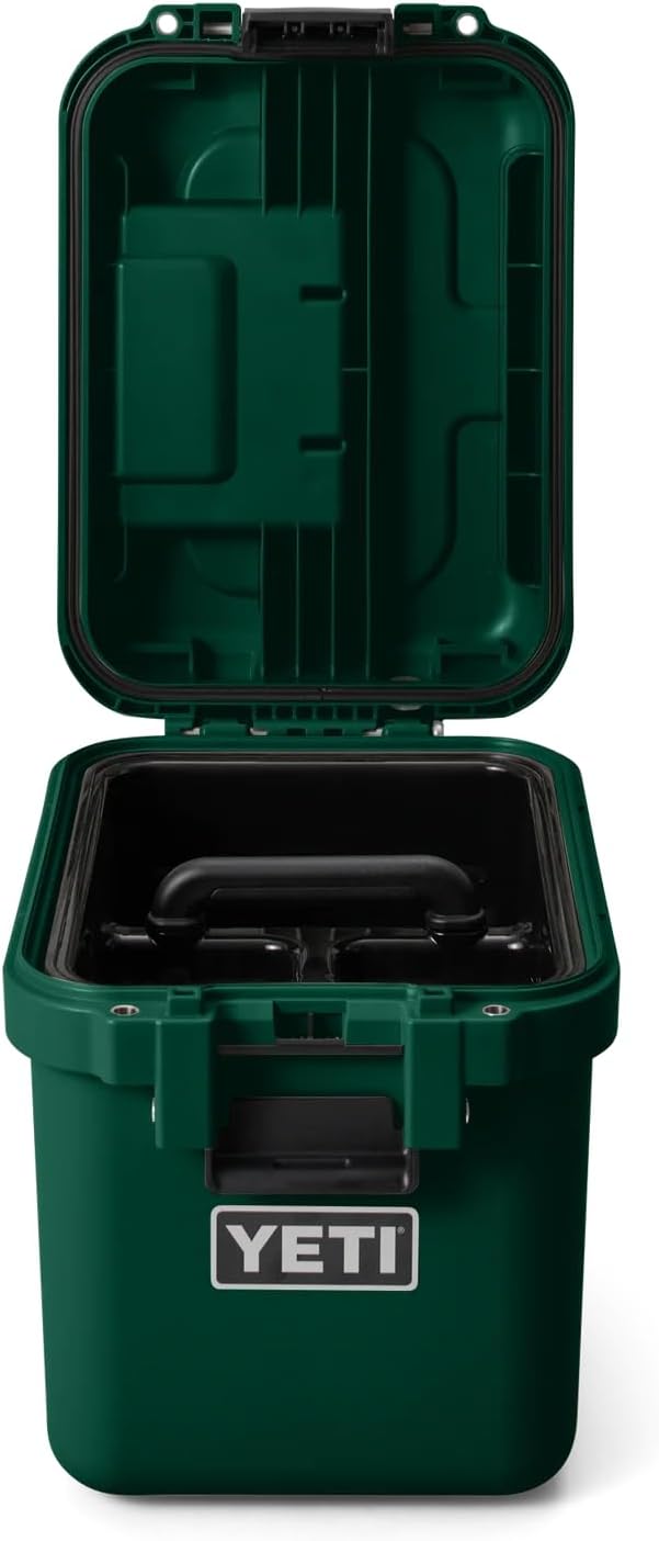 YETI LoadOut GoBox Ausrüstungsbox, Black Forest Green, 15, Black Forest Green