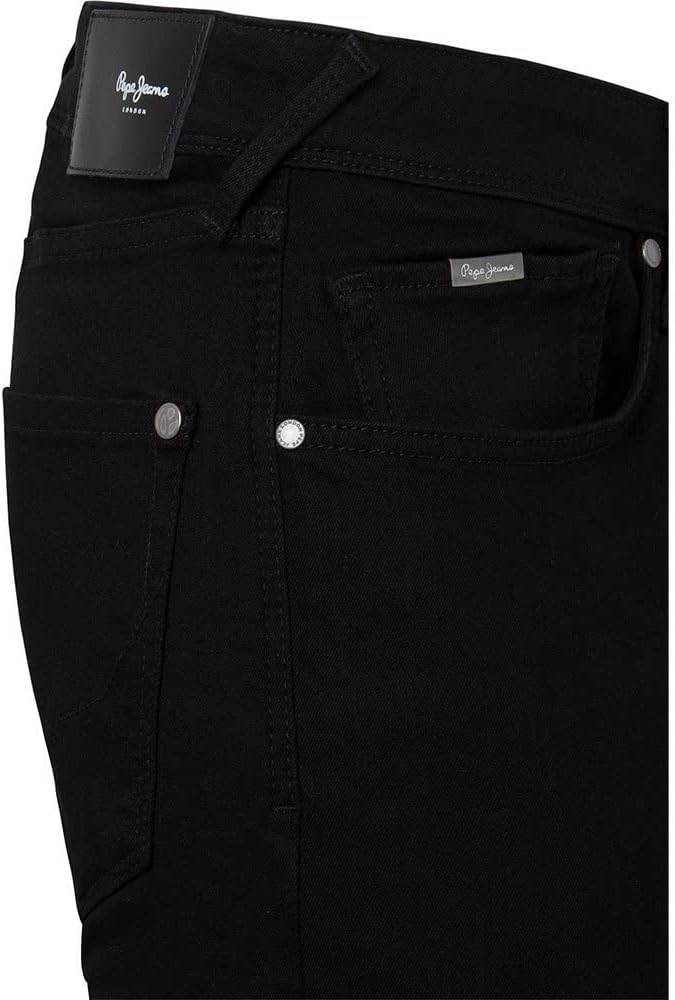 Pepe Jeans Herren Jeans Finsbury 28W / 34L Black (Denim-xe5), 28W / 34L Black (Denim-xe5)