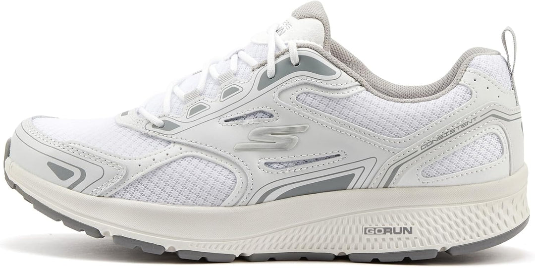 Skechers Herren Running Shoes 40 EU Weiss, 40 EU Weiss