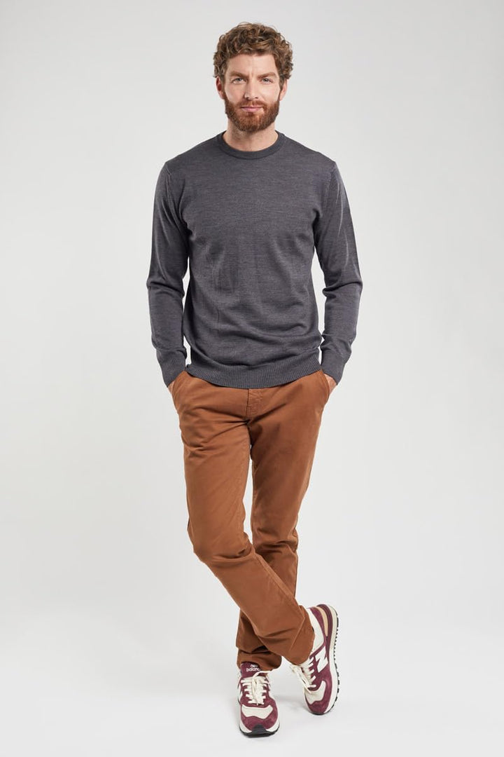 Armor Lux Herren Pull Damgan Homme Pullover XXL Schwarz (551 Anthrazit 551 Anthrazit), XXL Schwarz (
