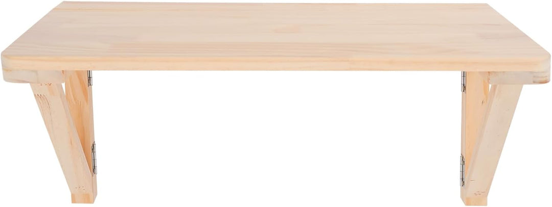 Wandmontierter Klapptisch Aus Massivholz, Klapptisch Wandtisch, Wandklapptisch, Kleiner Wandtisch fü