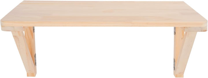 Wandmontierter Klapptisch Aus Massivholz, Klapptisch Wandtisch, Wandklapptisch, Kleiner Wandtisch fü