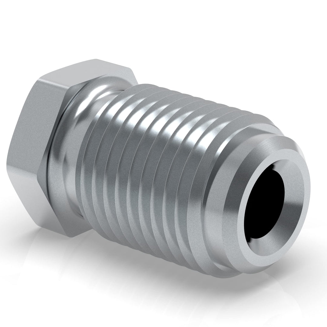 100x Verschraubung M12 x 1 für Bremsleitung 4,75 mm Bördel F Typ B 5,0 Profi Verbinder DIN/ISO 1651