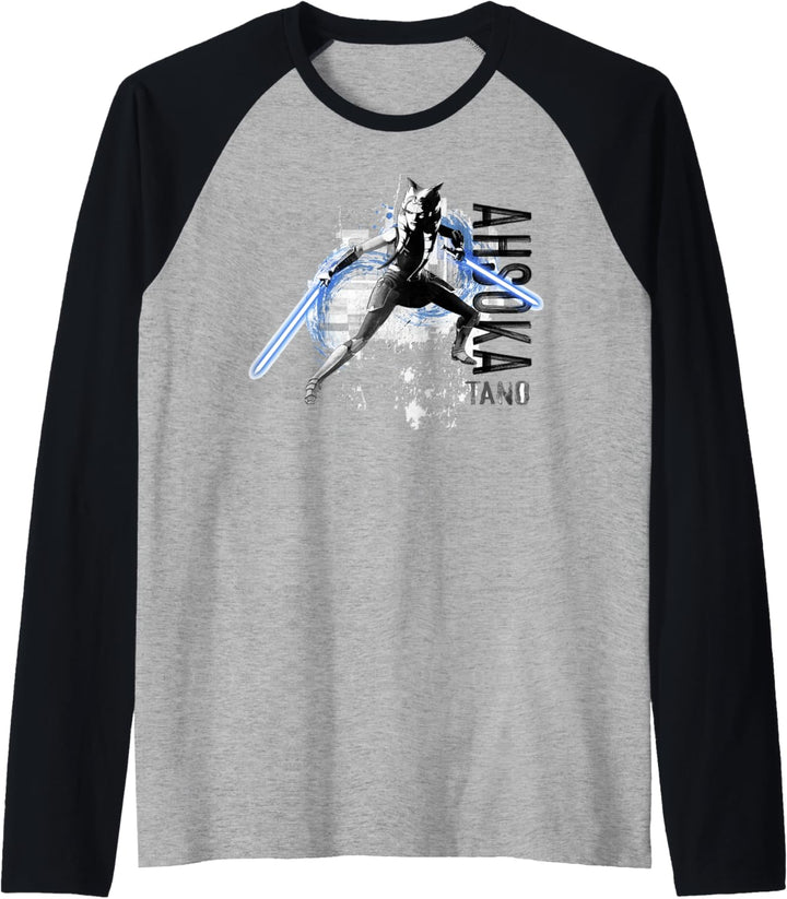 Star Wars: The Clone Wars Ahsoka Tano Lightsaber Action Raglan