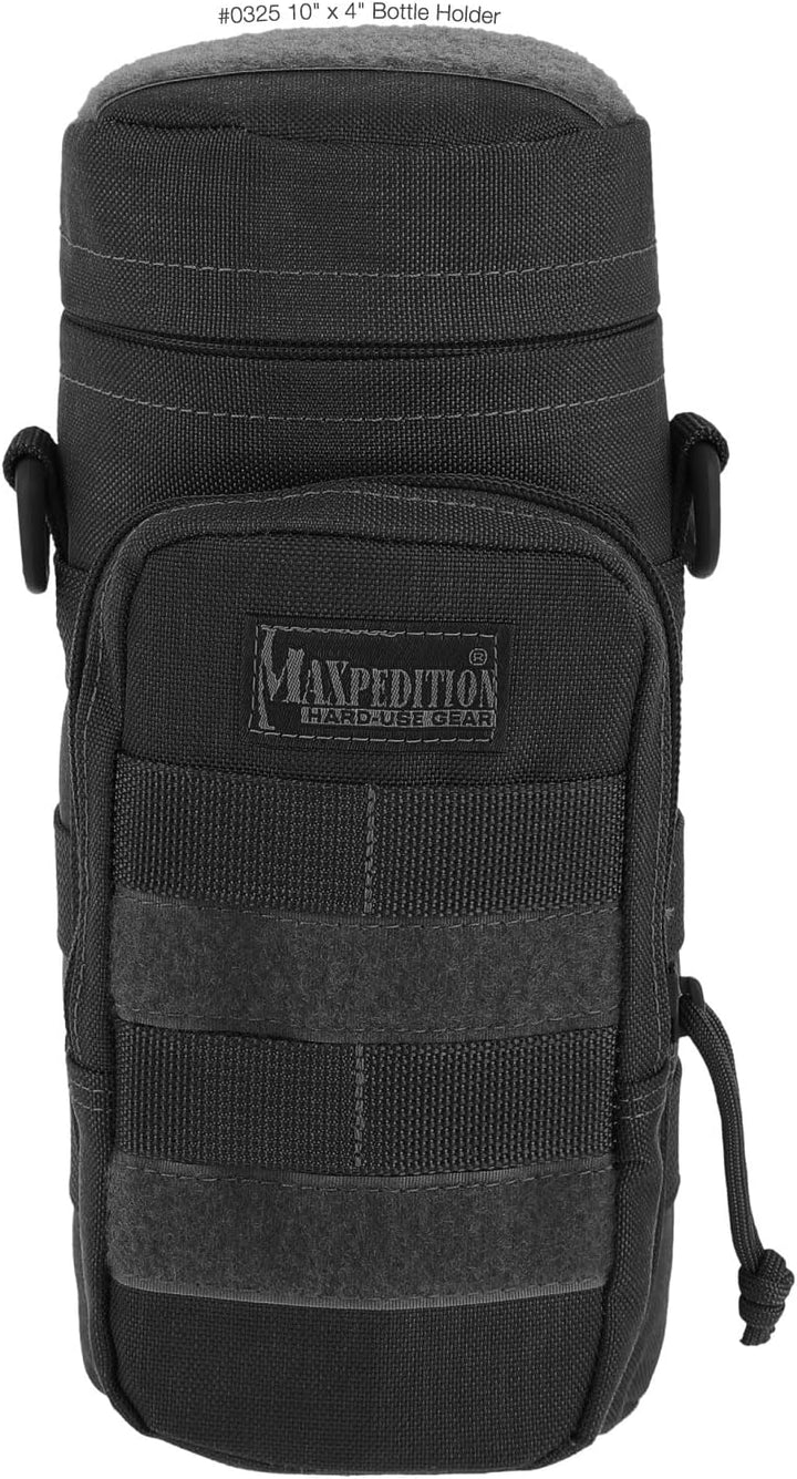 Maxpedition Flaschenhalter Schwarz, Schwarz