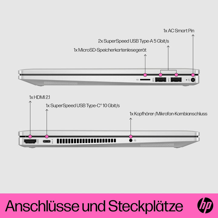 HP Pavilion x360 2-in-1 Convertible Laptop | Intel Core i7-1355U | 14 Inch FDH Touchscreen | 16 GB D