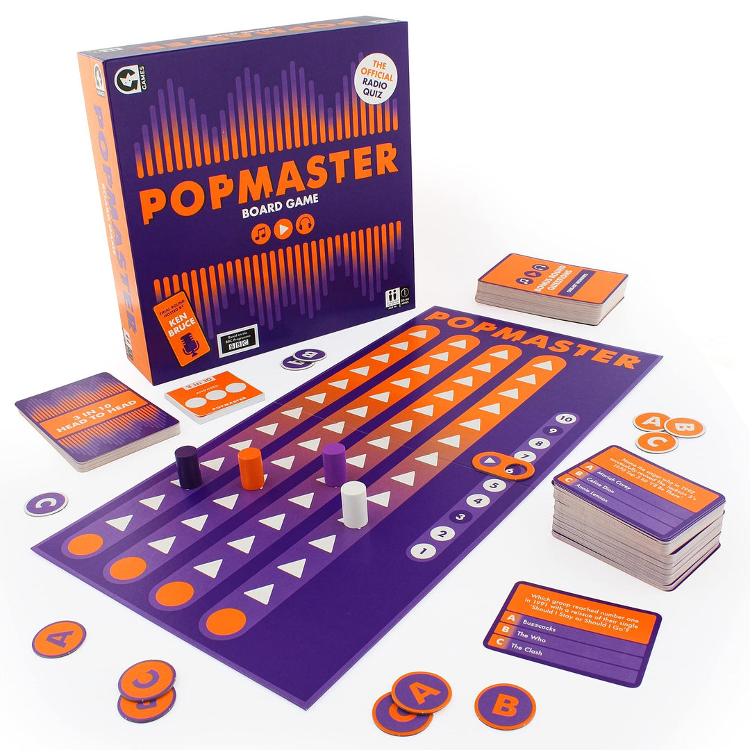 PopMaster Board Game PopMaster Brettspiel, PopMaster Brettspiel