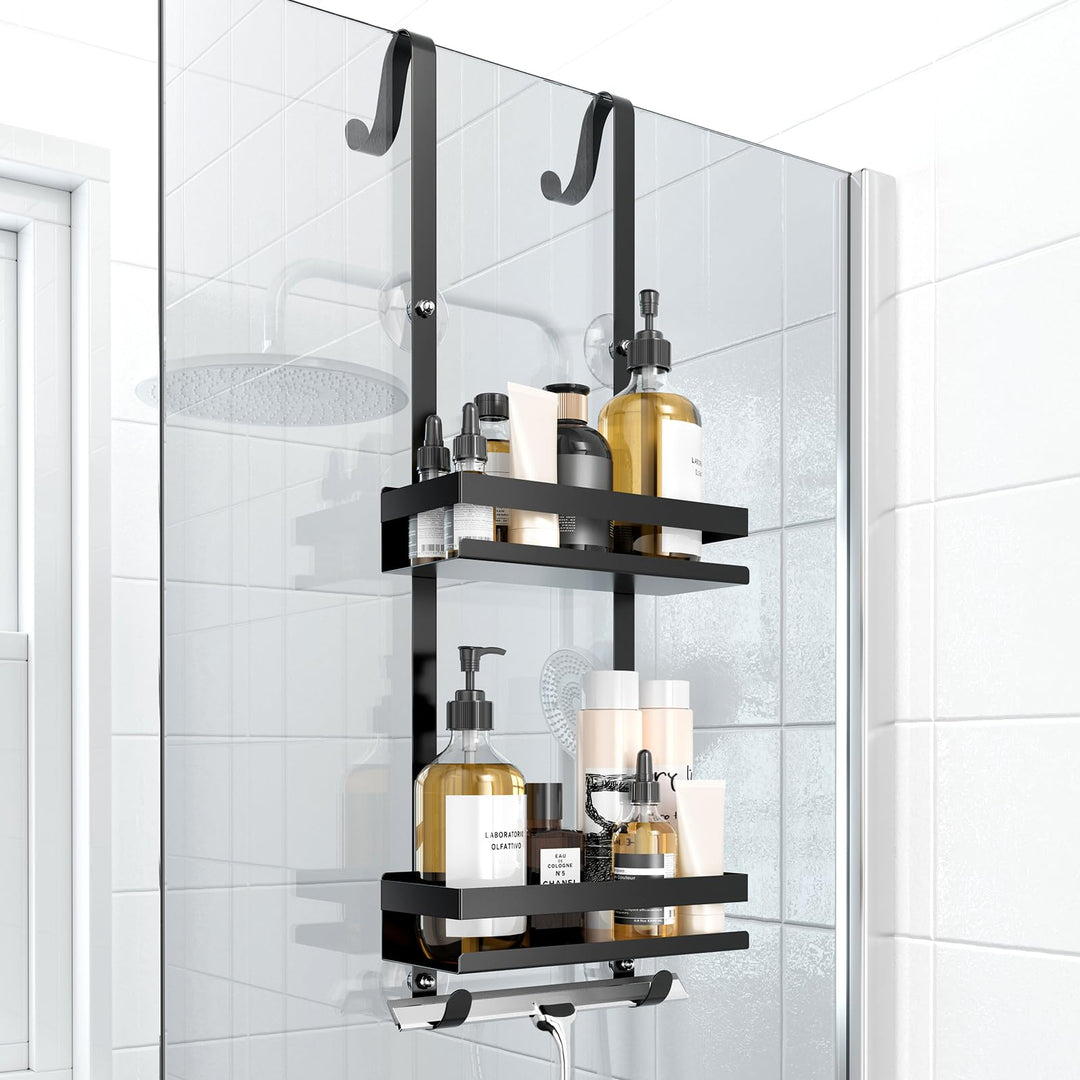 Duschablage ohne Bohren Badezimmer Organizer, Badregal Duschregal ohne Bohren, Duschablage zum Hänge