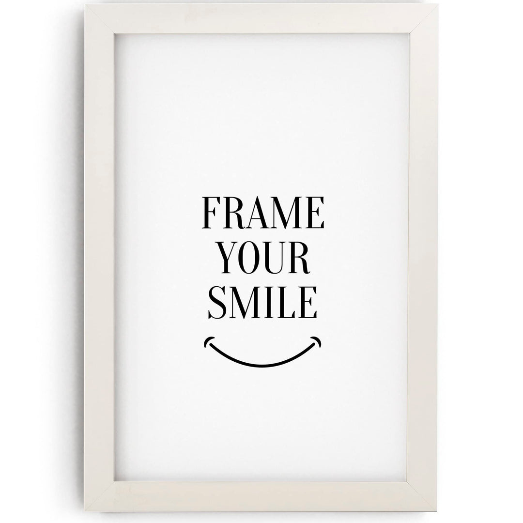 MONFRAME Bilderrahmen Modern - 80x100 cm - Weiss - mit Acrylglas 80x100 cm Weiss, 80x100 cm Weiss
