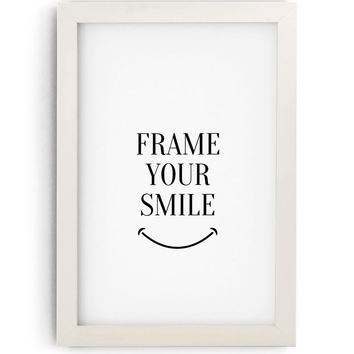 MONFRAME Bilderrahmen Modern - 80x100 cm - Weiss - mit Acrylglas 80x100 cm Weiss, 80x100 cm Weiss