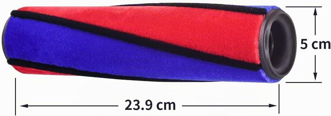 Weiche Bürstenwalze für Dyson V6, V7, V8, V10, V11 Fluffy/Absolute, Ersatzbürste Softwalze kompatibe