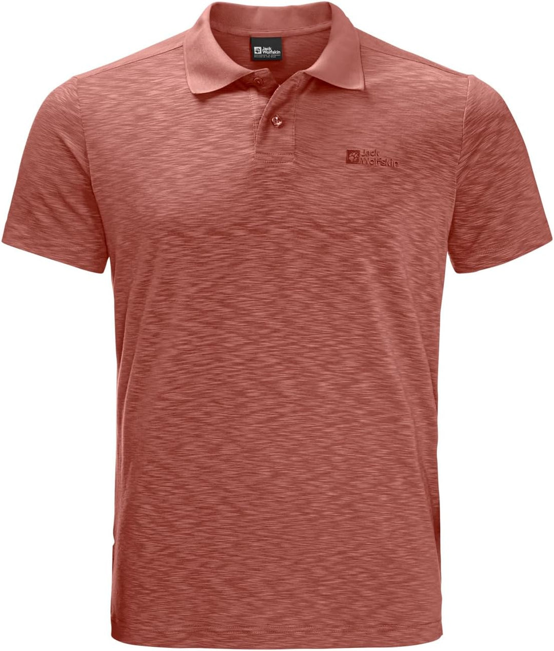 Jack Wolfskin Herren Travel Polo M Polo S Barn Red, S Barn Red