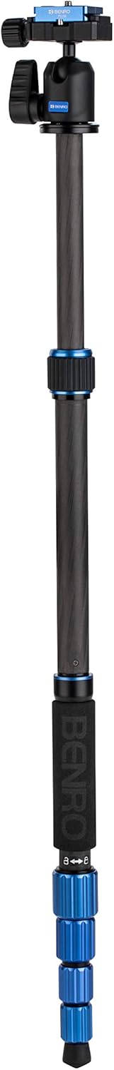 BENRO Kit Trepied Slim Travel Carbone FSL09CN00 + Rotule N00 Kohlefaser, Kohlefaser