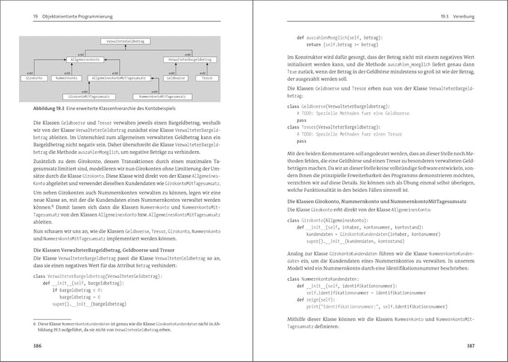 Python 3: Das umfassende Handbuch: Über 1.000 Seiten Sprachgrundlagen, OOP und Beispielprogramme
