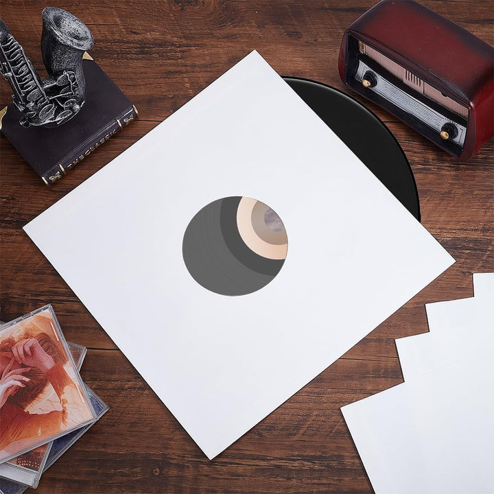 BENECREAT 20 Stück 30cm Vermeiden Statische Aufladung Vinyl-Schallplattenhüllen, Schallplatten-Innen