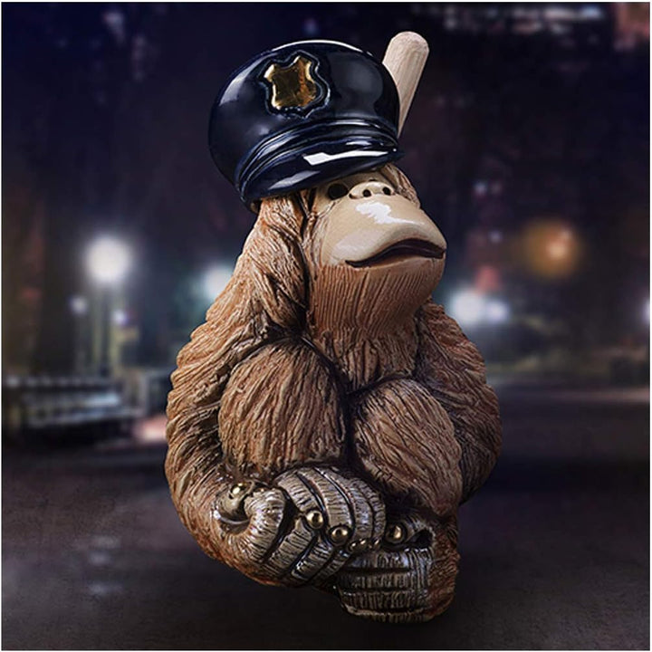 De Rosa Rinconada - Polizist - Professionelle Orang-Utans Keramikfigur