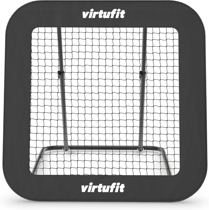 Virtufit Verstellbarer Fussball-Rebounder Pro - Kickback - Tchouck - 84 x 84 cm / 100 x 100 cm / 124