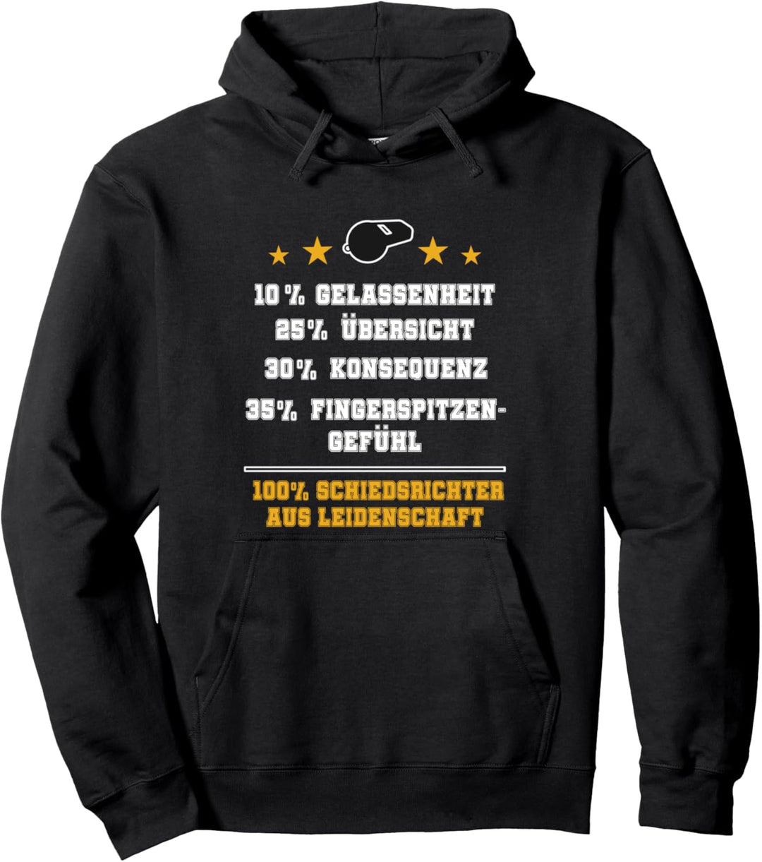 Schiedsrichter aus Leidenschaft Fussball Schiedsrichter Pullover Hoodie