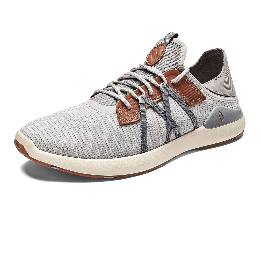 OLUKAI Men's Mio Li (11, Mist Grey/Poi)