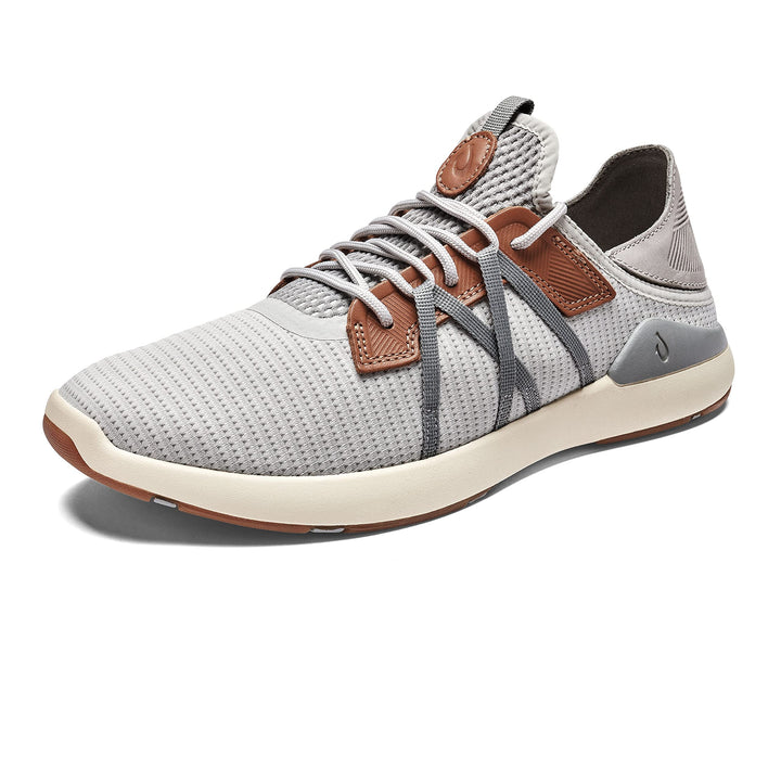 OLUKAI Men's Mio Li (11, Mist Grey/Poi)