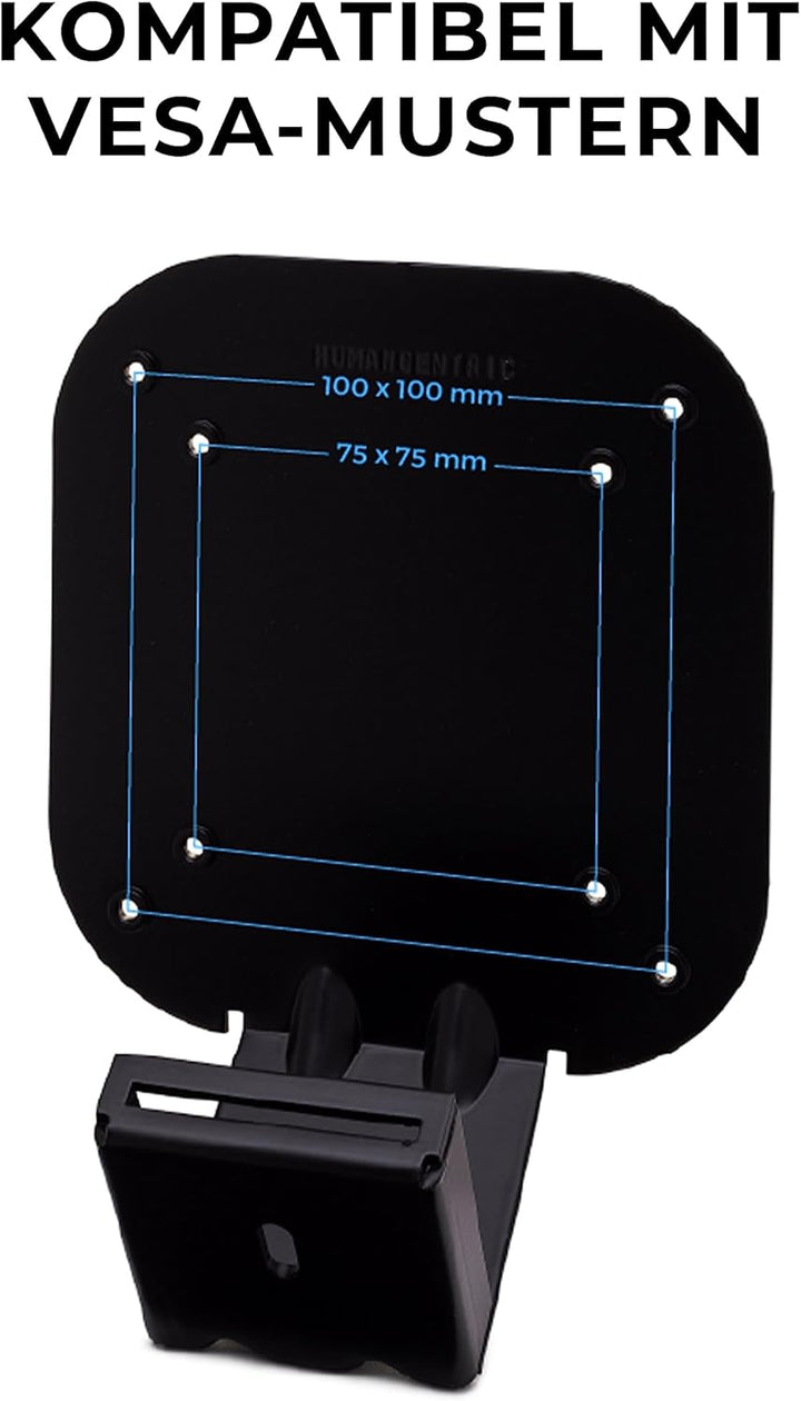 VESA Mount Adapterhalterung für Samsung Monitore U28D590D und S24D590PL – von HumanCentric One Pack,
