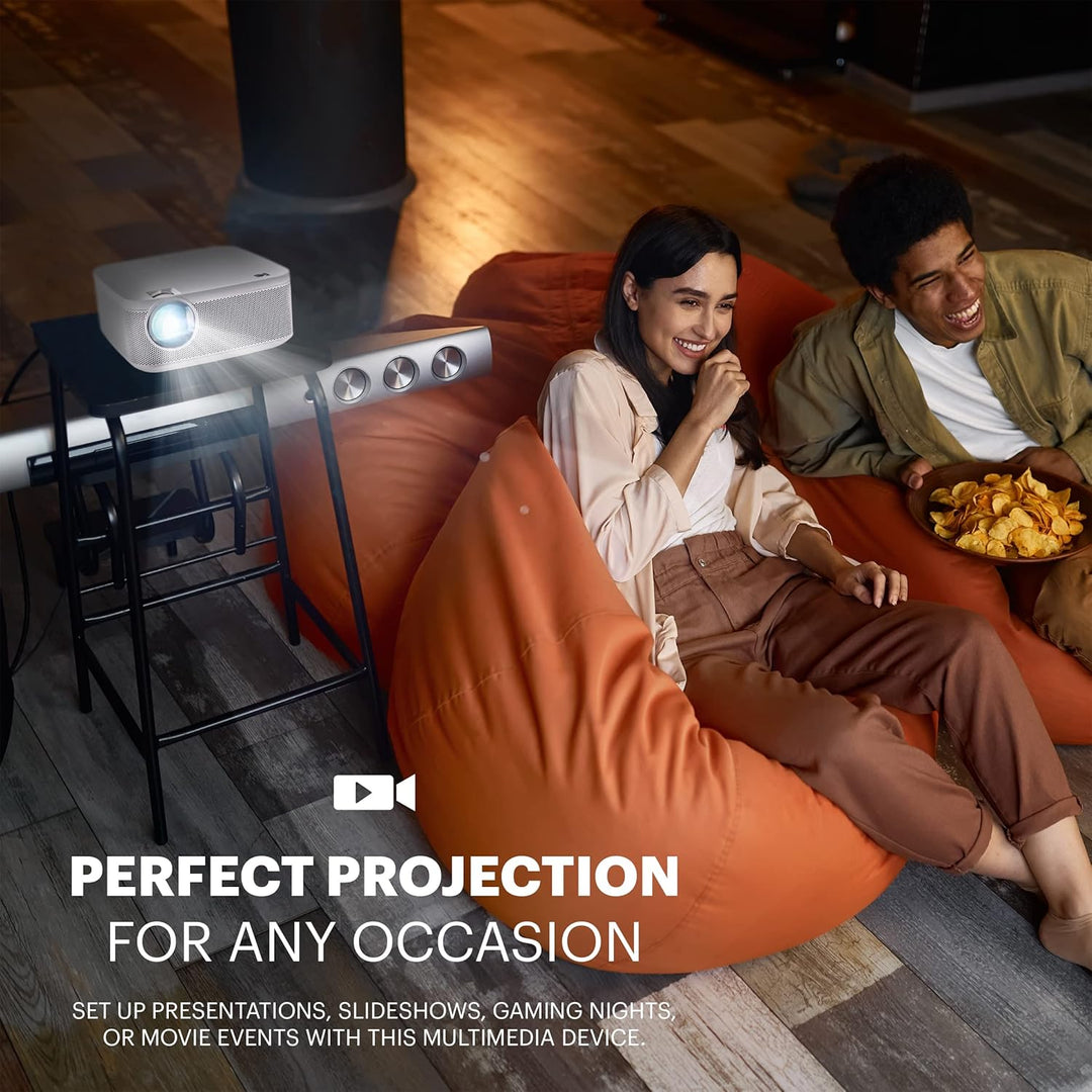 KODAK FLIK X10 Full-HD-Multimediaprojektor | Tragbares, kompaktes Mini-Heimkinosystem mit Fernbedien