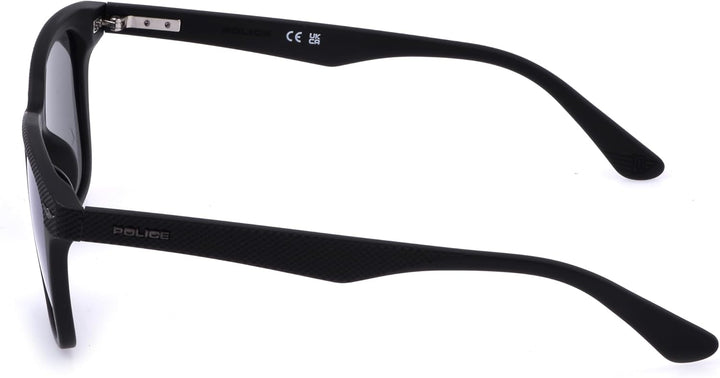 Police Unisex Sunglasses 52 Schwarz, Matt, 52 Schwarz, Matt