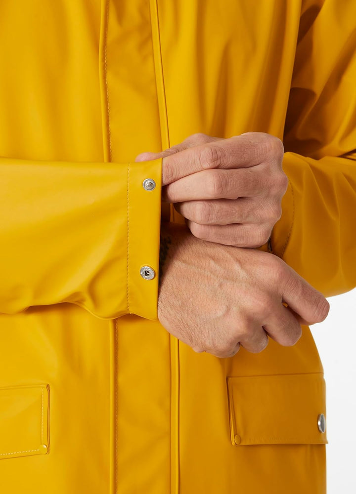 Helly Hansen Herren Moss Rain Coat Shell-Jacke (1er Pack) S Essential Gelb, S Essential Gelb