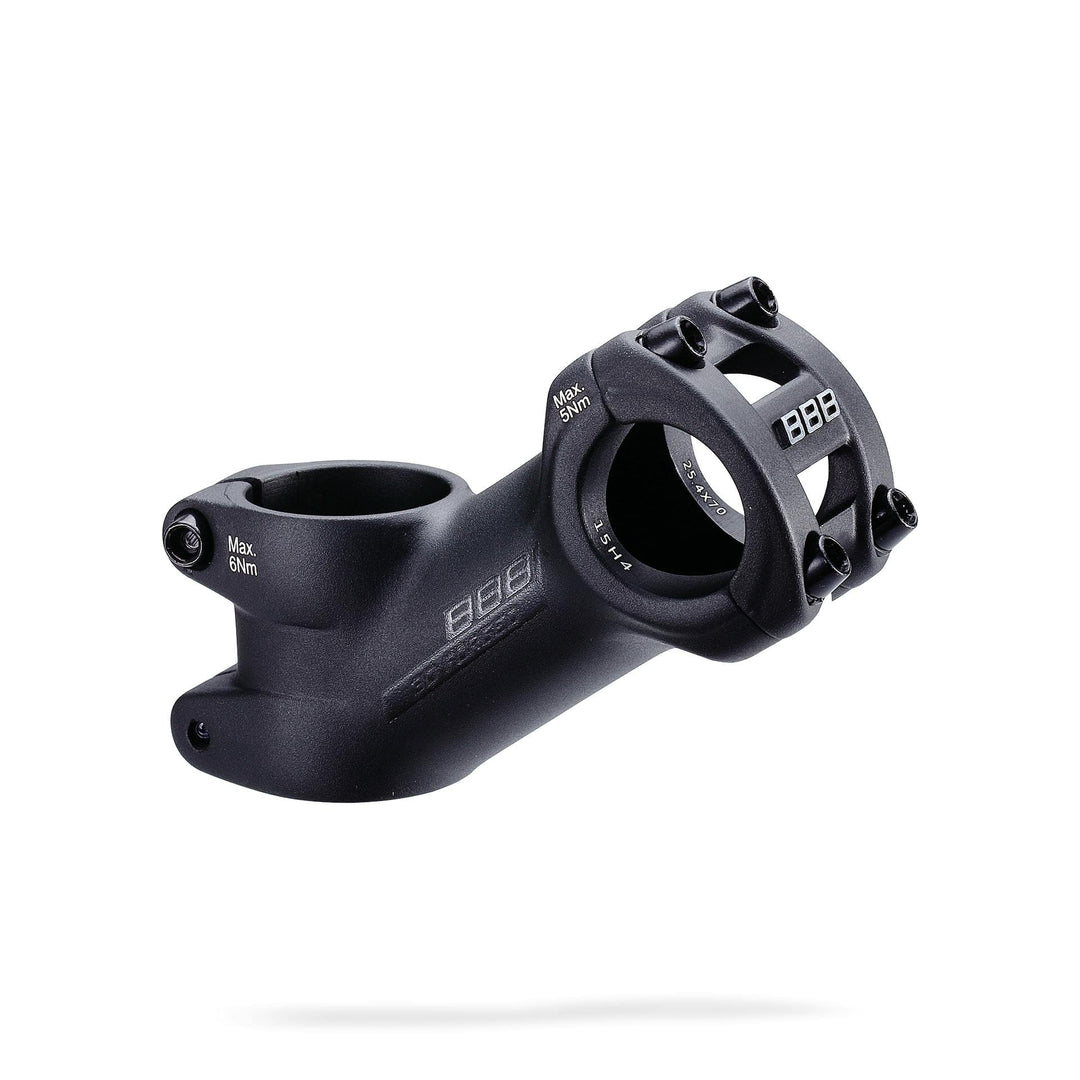 BBB MTB Vorbau HighRise OS 35D BHS-25 Schwarz 110 mm, Schwarz 110 mm