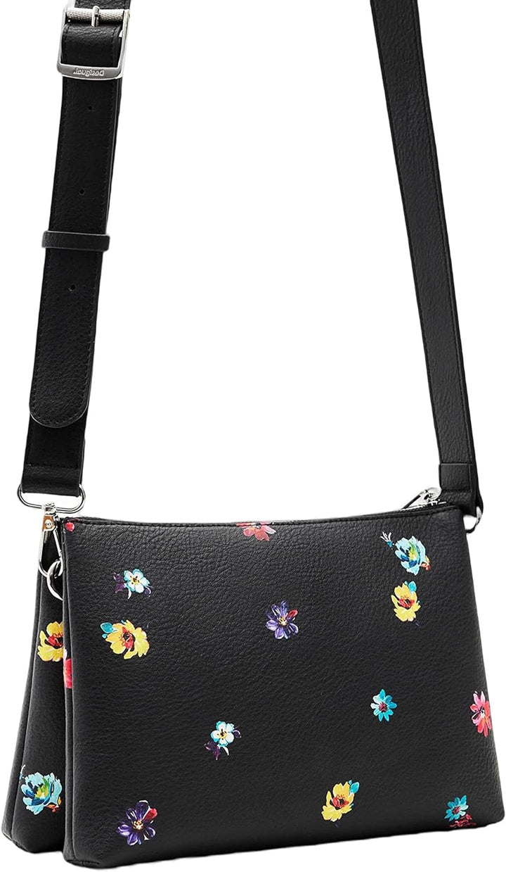 Desigual Damen BOLS_Fresia Dortmund 2000 Black Schwarz, Schwarz