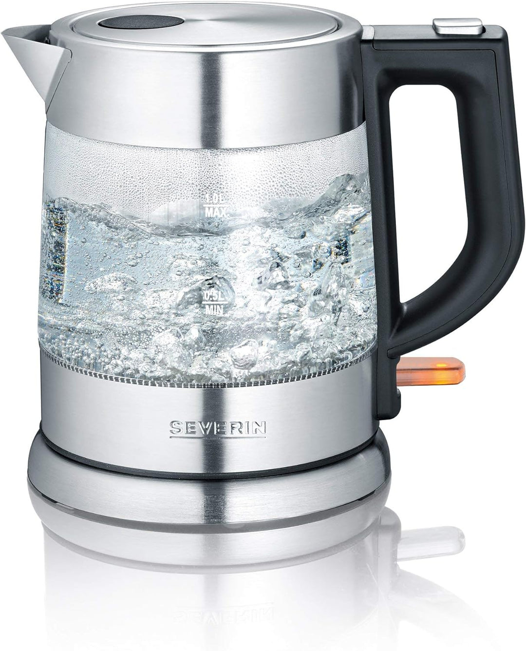 SEVERIN AT 2509 Automatik-Toaster (1.400 W, 2 Langschlitzkammern, für bis zu 4 Brotscheiben) Edelsta
