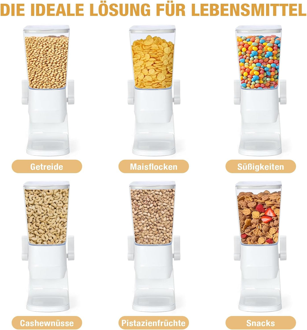 Tokokimo Müslispender, Zerkleinert Keine Cerealien Beim Ausgeben, 3,2L Cereal Dispenser & Cornflakes